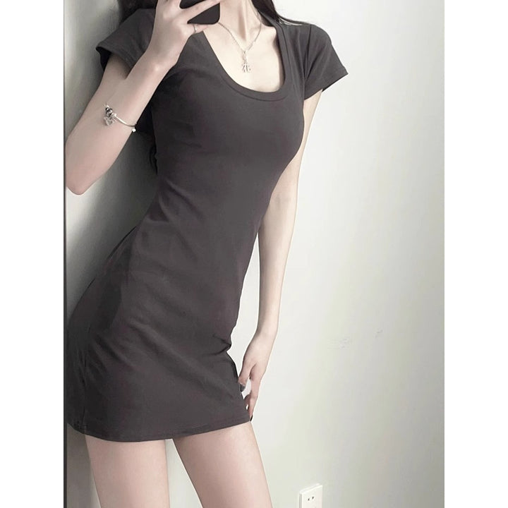 Dame Casual Shift Kjole Stilla