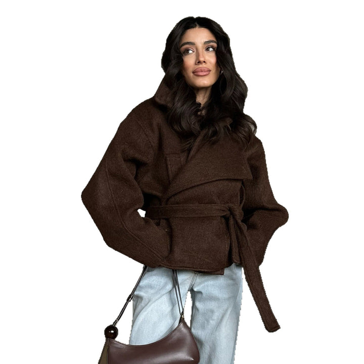 Damer fashionable og varm wrap jakke Stilla