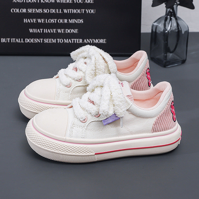 Dame sneakers med innovativt snøresystem og behagelig sål Stilla