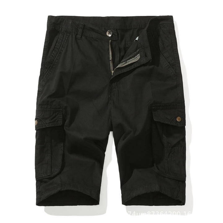 Herrer funktionelle Cargo-shorts med praktiske sidelommer Stilla