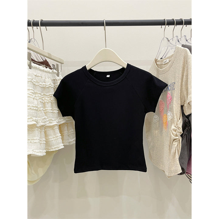Femme Cropped Relaxed Fit Sport T-Shirt Stilla