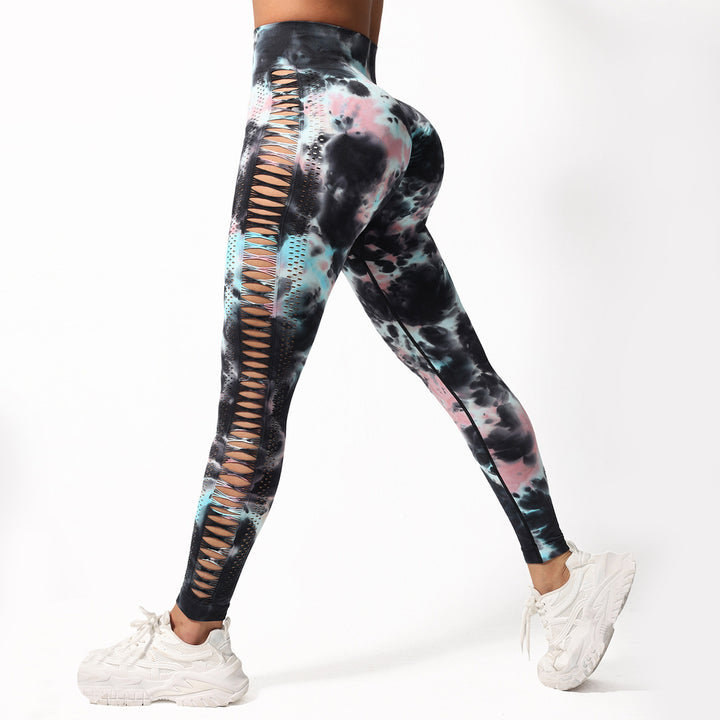 Dame sportleggings med unik snit og stilfulde cut-outs Stilla