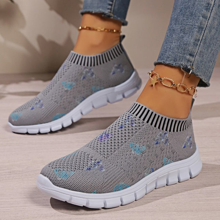 Dame Sportsko med åndbart strikoverflade og fleksibel sål Stilla