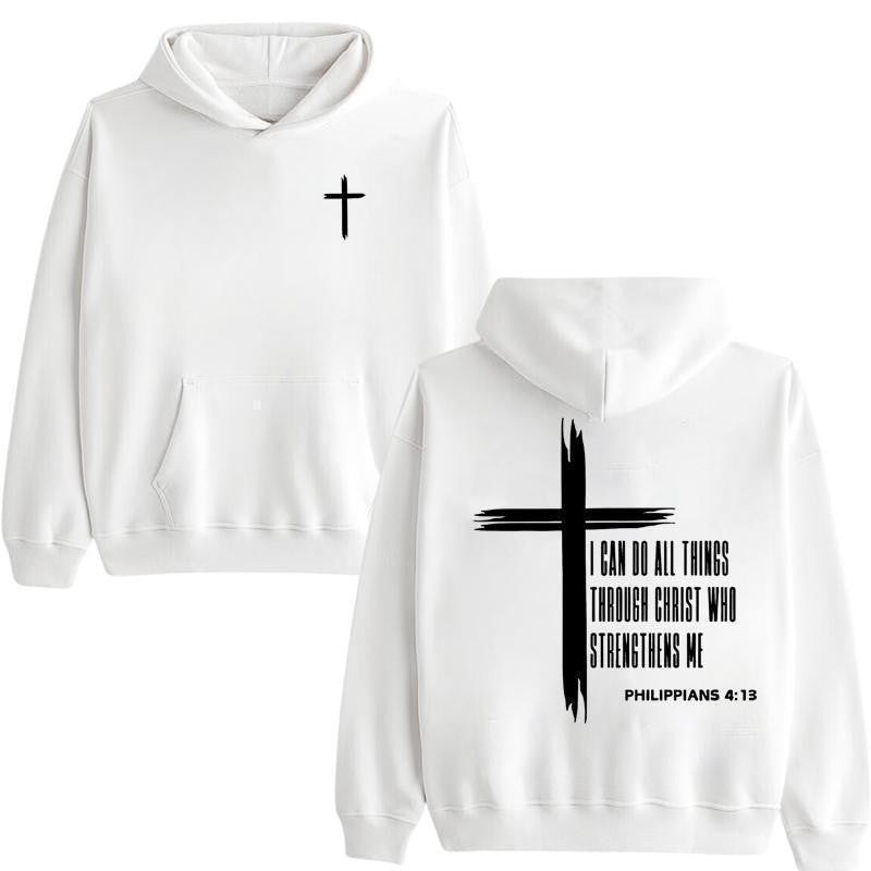 Herre hoodie med inspirerende design Skovae