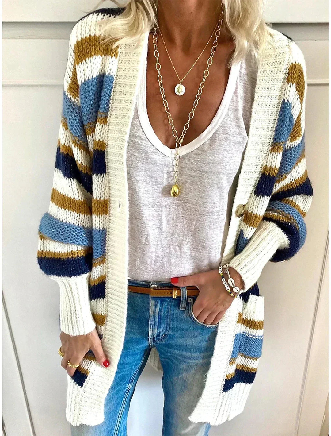 Stilla | Figurtilpasset og Elegant Cardigan