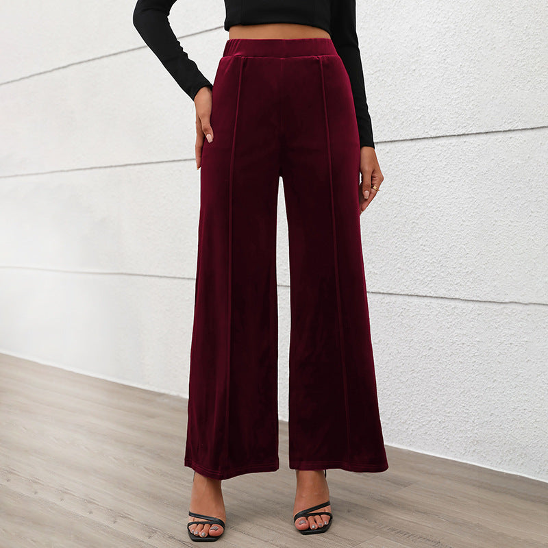 Femme Bred Fløjlsbukser Stilla