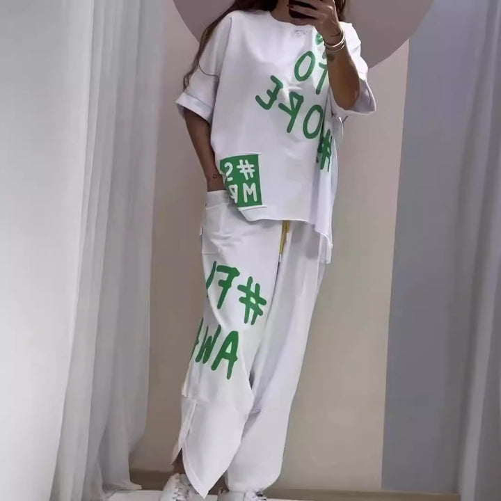 Dame Sporty afslappet loungewear-sæt Stilla