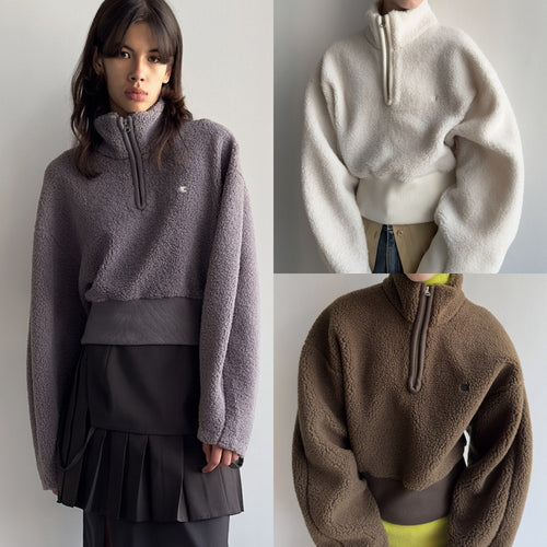 Damer hyggelig halv-lukket sweater Stilla