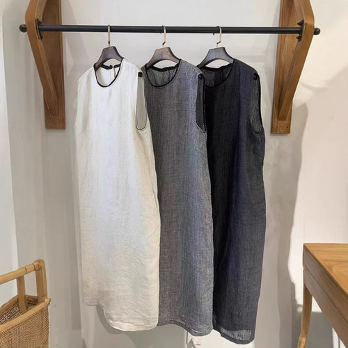 Femme Casual Lin Shift Kjole Stilla