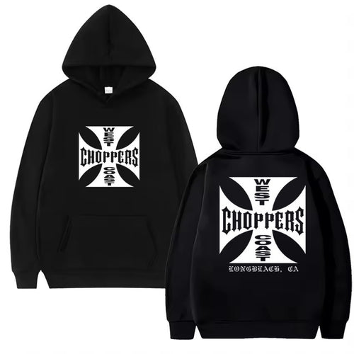 Kvinders hoodie med iøjnefaldende grafisk print og behagelig pasform Skovae