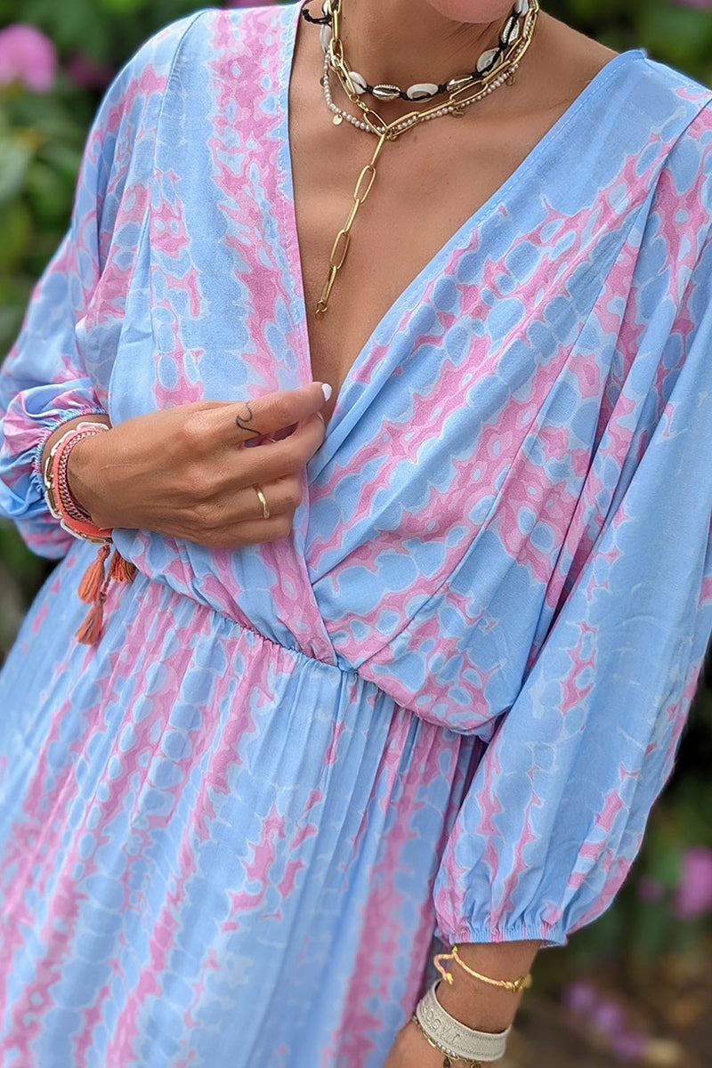 Stilla | All in Time Tie Dye Maxi Kjole