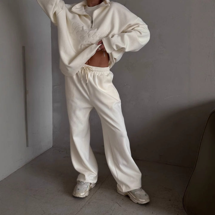 Dame sweatshirt og joggingbukser sæt Stilla
