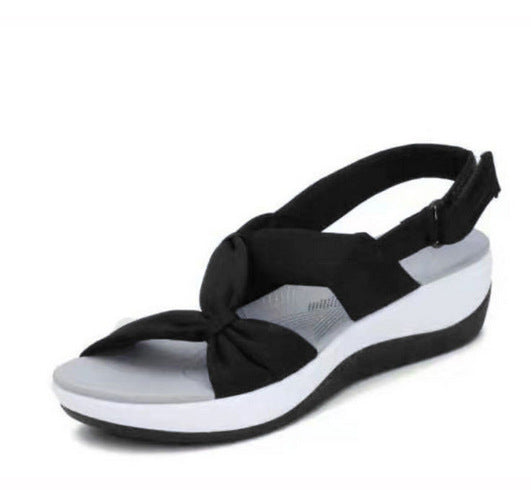 Dame Komfortable Sandaler med elegant knude-design Stilla