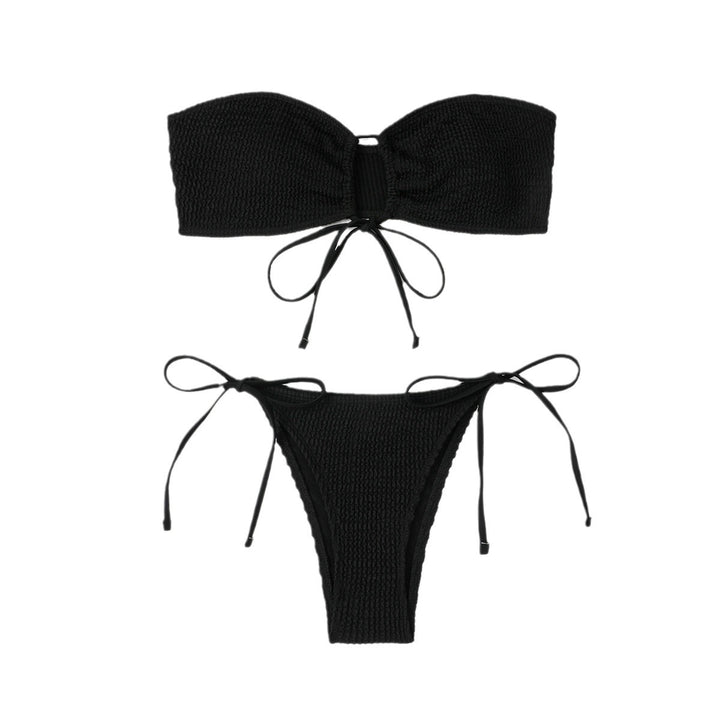 Dame Bikini-sæt med trendy cut-outs og højt skårne bukser Stilla