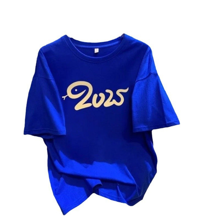 Dame T-shirt med moderne grafiktryk og afslappet pasform Stilla