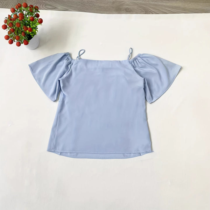 Damebluse med flæser Skovae
