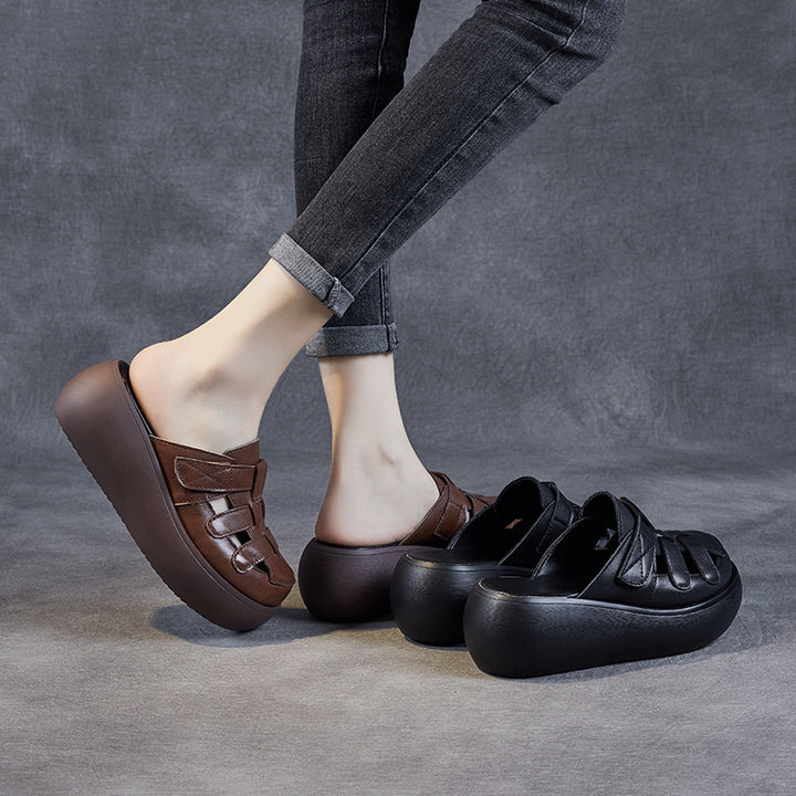 Femme Chic Platform Slide Sandaler Stilla