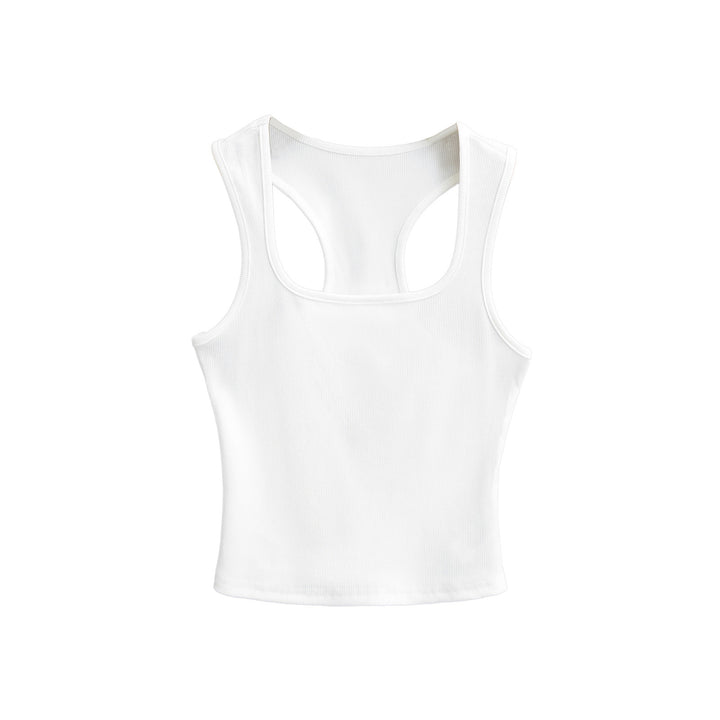 Dame Sporty Racerback-top i åndbart materiale med fugtregulerende egenskaber Stilla