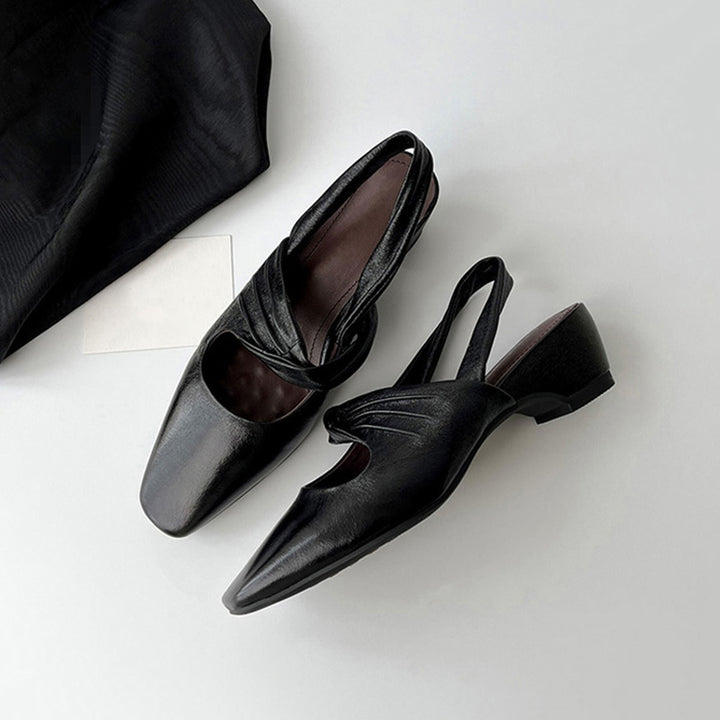 Dame Slingback Blokhæls Sandaler Stilla