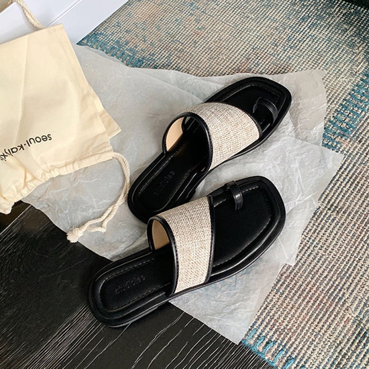 Dame Cross-Rem Flad Riem Sandaler Stilla