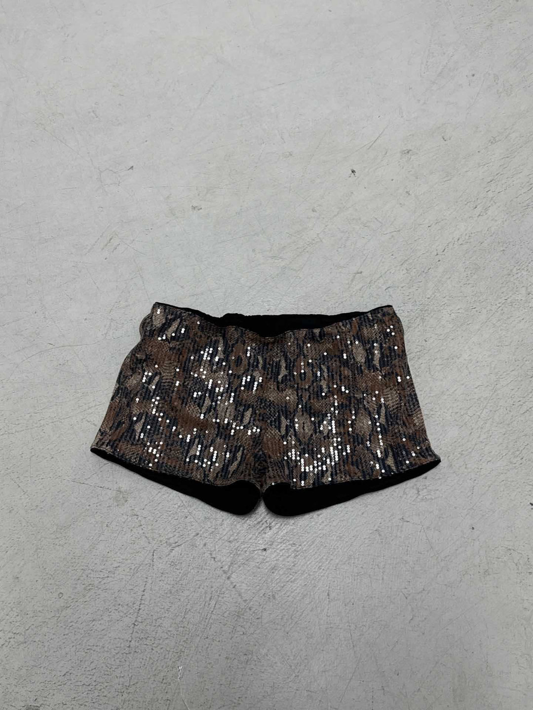 Dame Glitrende Top og Shorts Sæt Skovae