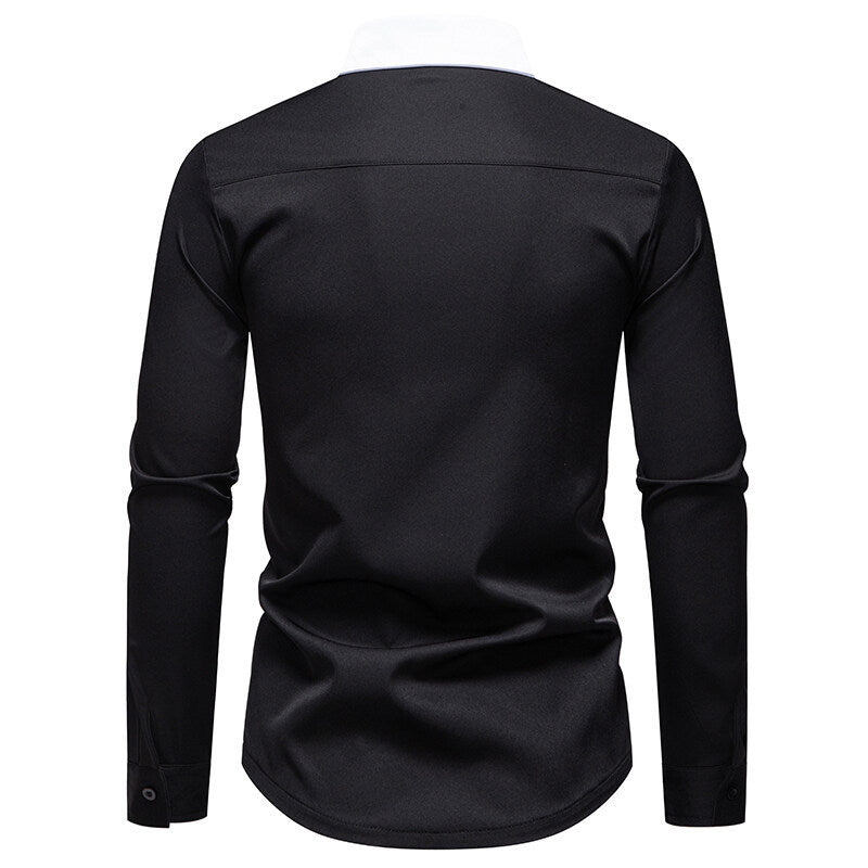 Herrer Moderne Lynlås Sport T-shirt Stilla