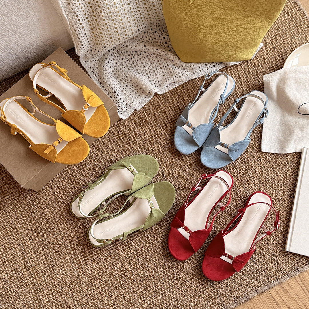 Femme Elegante Slingback Sandaler Stilla