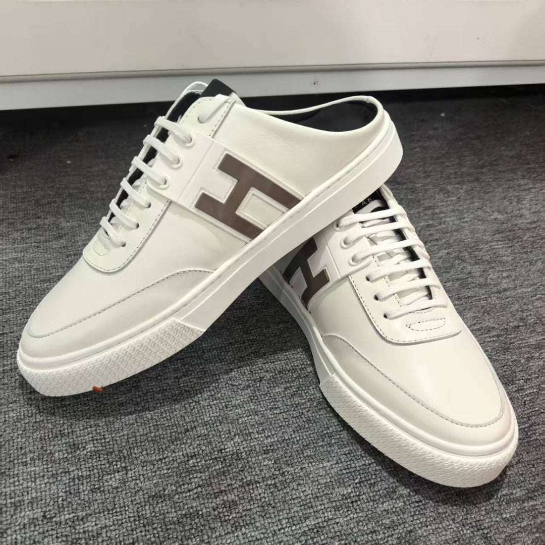 Mænds fritids læder sneakers Stilla