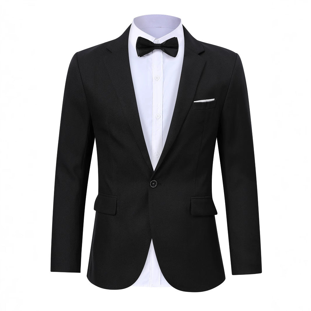 Herre Blazer i struktureret stof Stilla