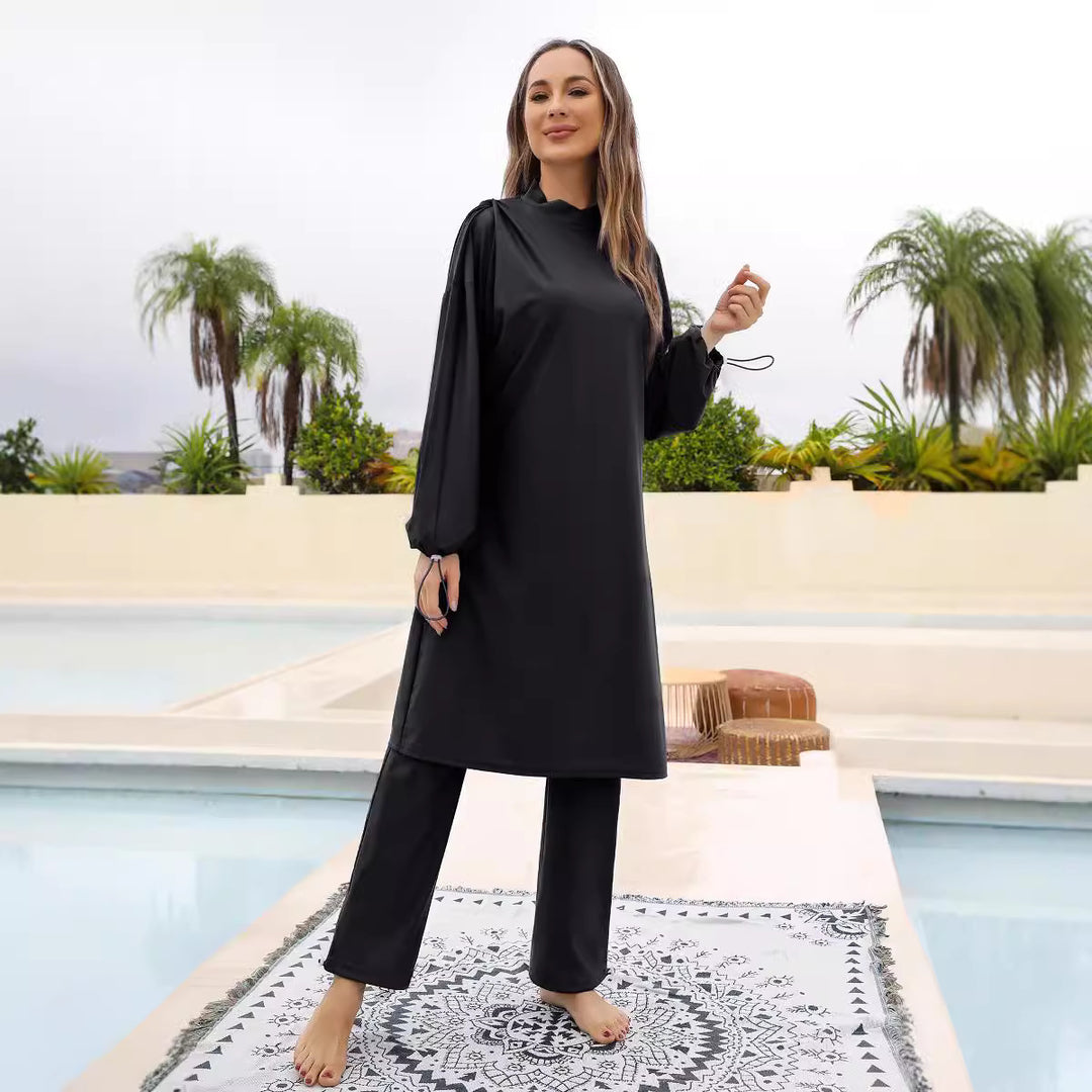 Kvinder Fashionabel Abaya-outfit med elegant snit Stilla