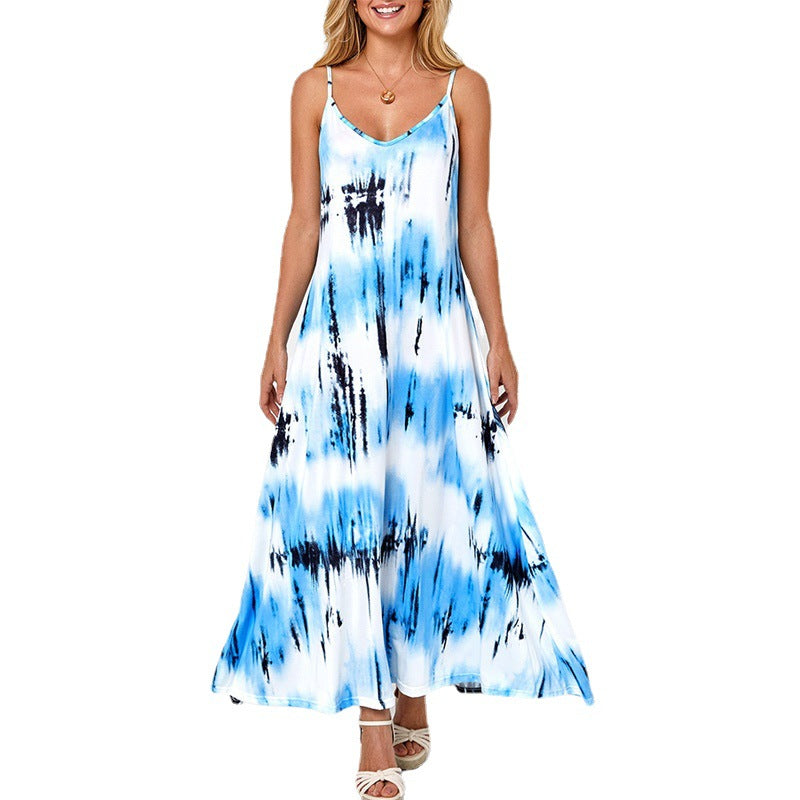 Dame Batik Maxi Kjole Stilla