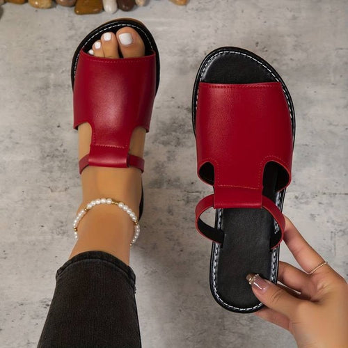 Dame Komfortable Sandaler med moderigtigt Remdesign Stilla