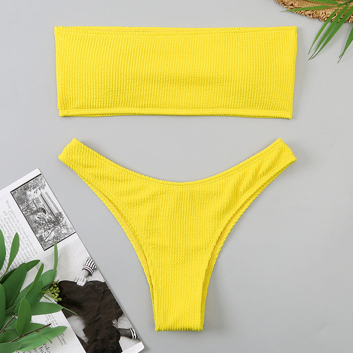 Femme Stropløst Klassisk Bikini-Sæt Stilla