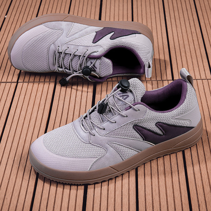 Herrer Lettere Outdoor-Sneakers med Innovativt Hurtigt snorsystem Stilla