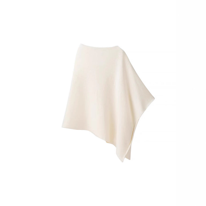 Dame Poncho i blød, kvalitetsmateriale med elegant snit Stilla