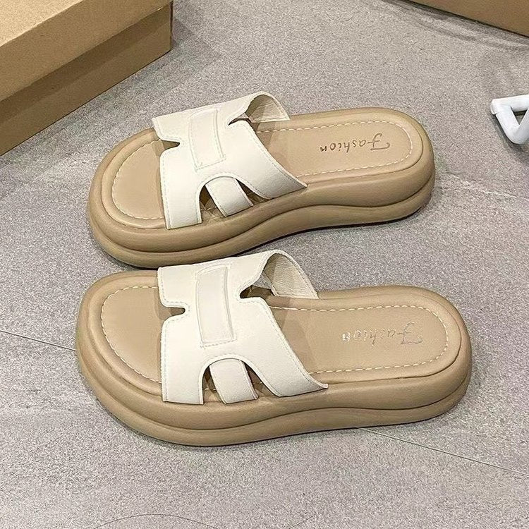 Dame komfort-sandaler med moderne knude-design og ergonomisk dæmpning Stilla