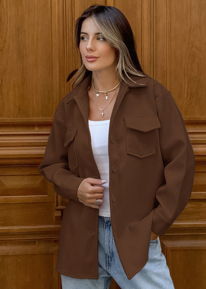 Stilla | Haven - Uld-blanding Overshirt