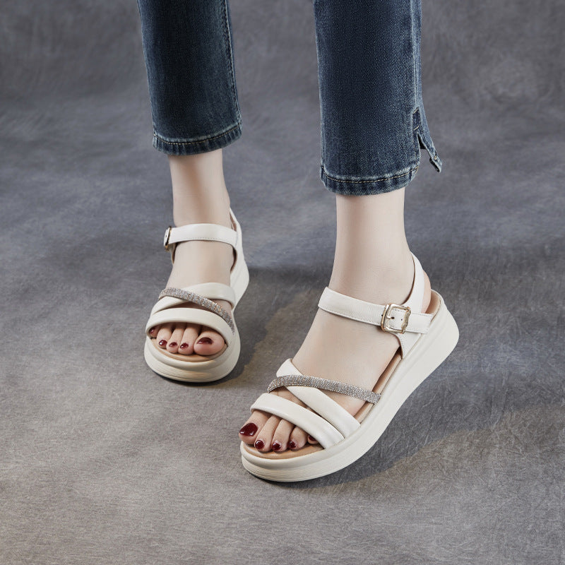 Dame Luxe Comfort Slide Sandaler Stilla