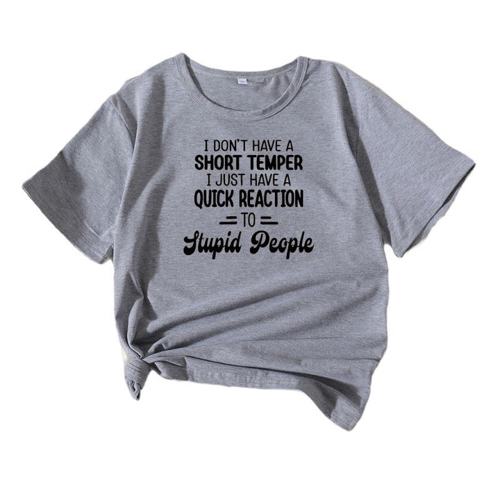 Kvinder sjovt citat T-shirt Stilla