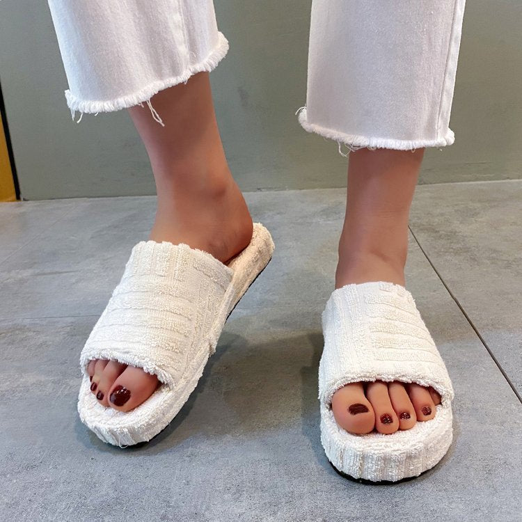 Dame hjemmesko i blødt og åndbart materiale Stilla