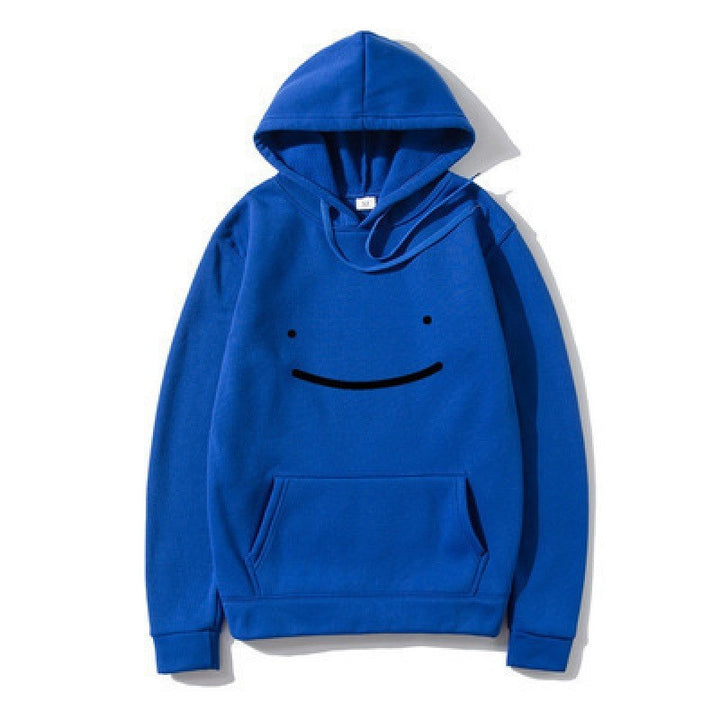Kvinders hoodie med sjovt ansigt motiv Skovae