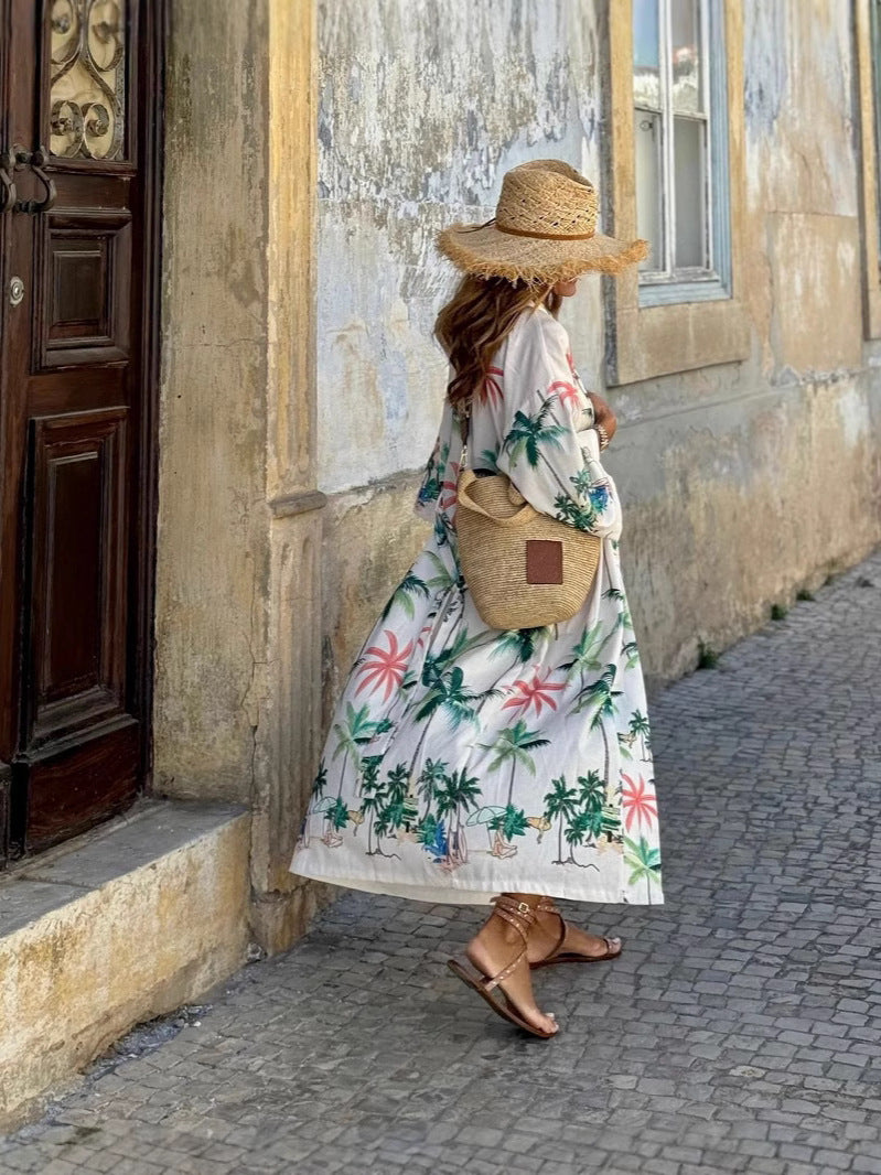 Dame Strandkimono Stilla