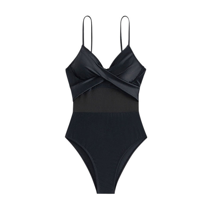 Dame Elegant Jumpsuit med Vikkel-Design Stilla
