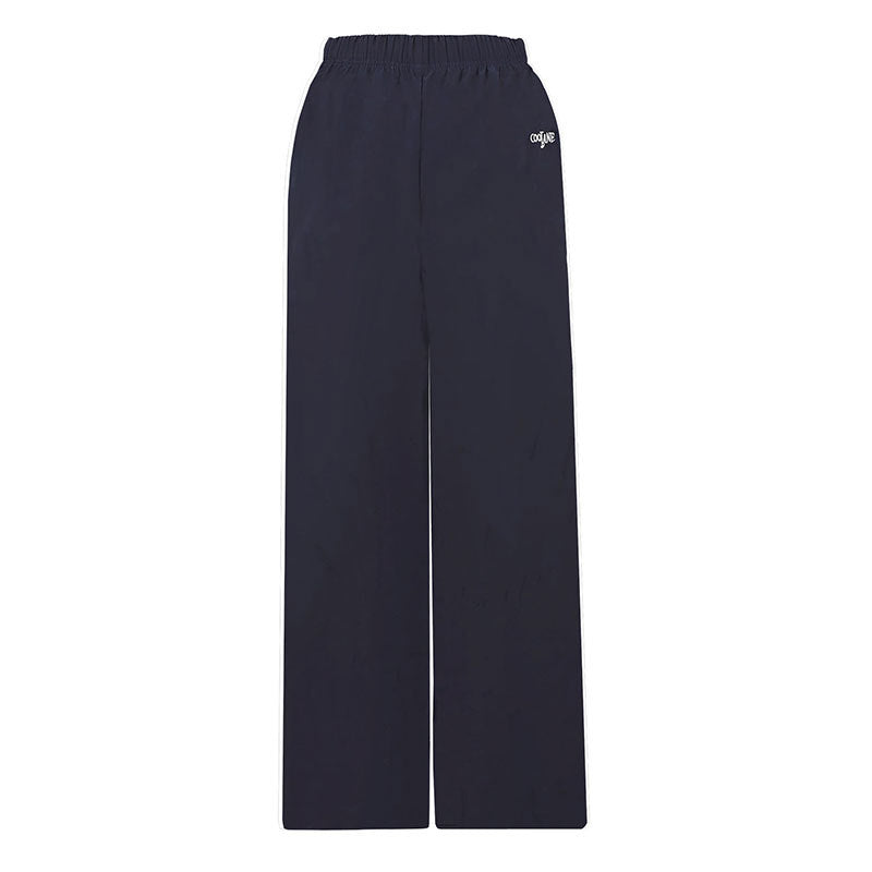 Dame Sporty fritidsbukser med elastisk talje og bred ben Skovae