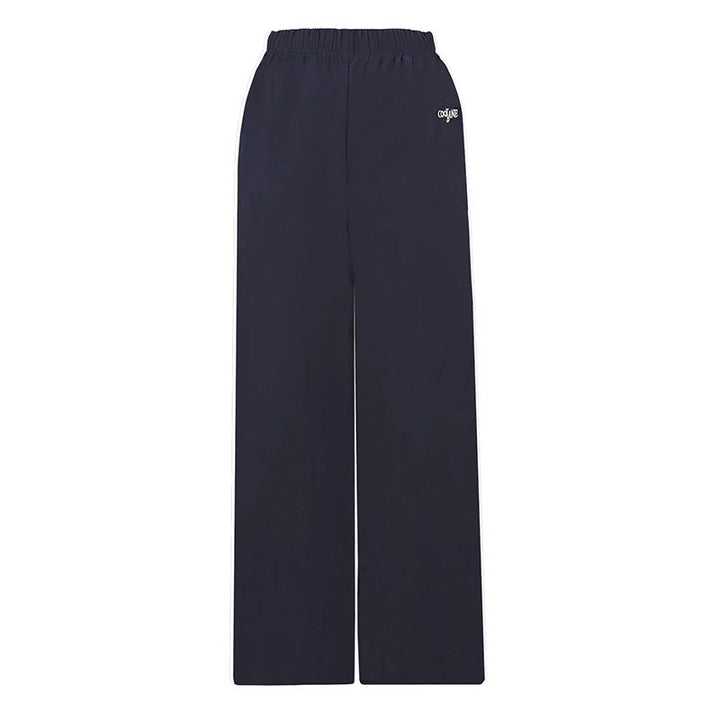 Dame Sporty fritidsbukser med elastisk talje og bred ben Skovae