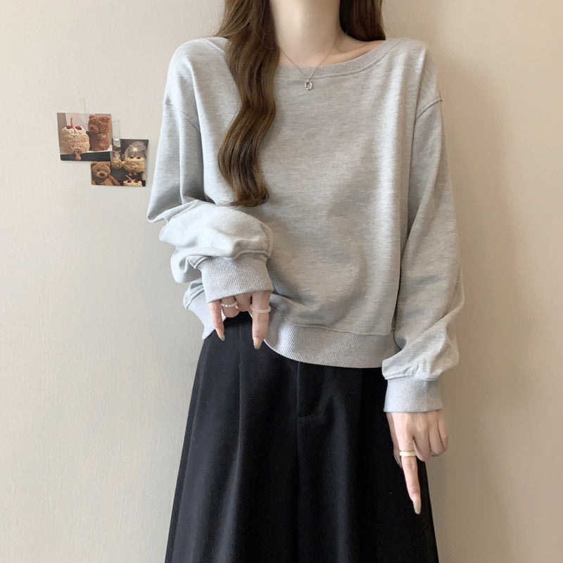 Dame Casual Oversized Sweatshirt med faldende skuldre Stilla
