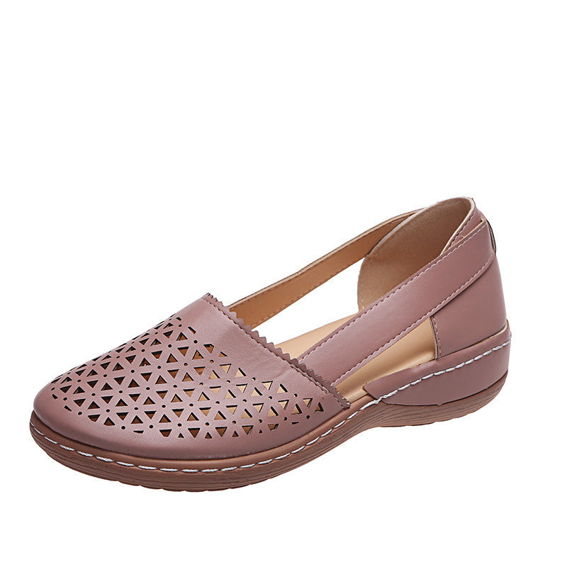 Dame Komfortable Slingback-Sko med åndbart design Stilla