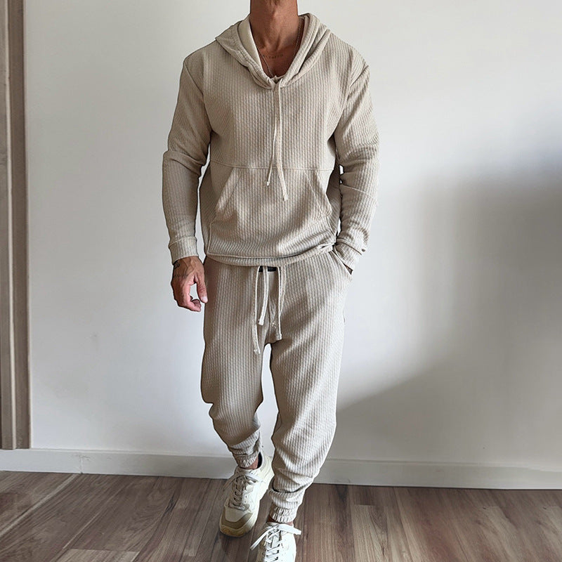 Herrer komfortabel Sweatpants med høj krave Stilla