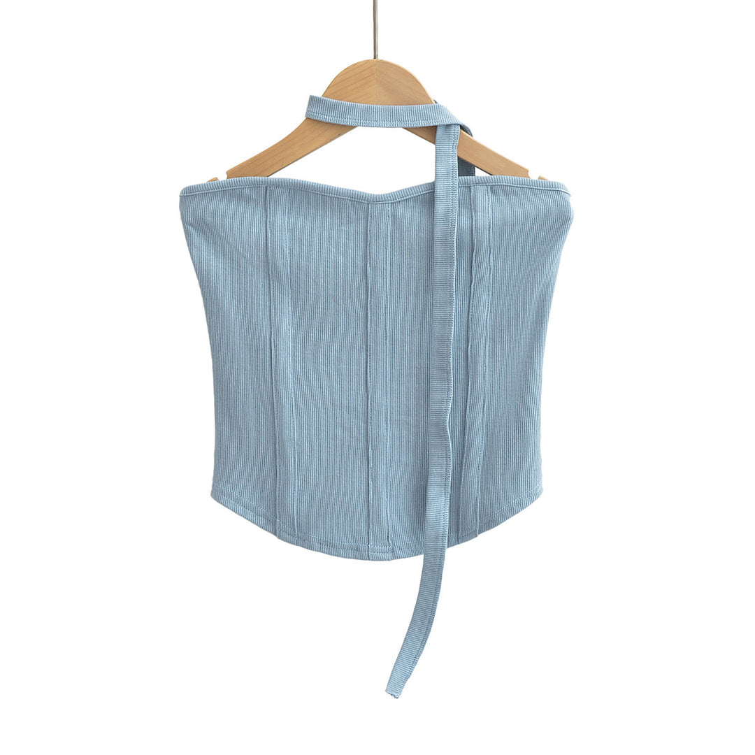 Dame Bustier-top med hudvenligt design og justerbare stropper Stilla