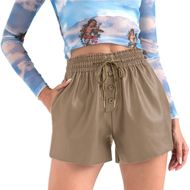 Dame Mode og komfortable shorts med elastik og snor Stilla